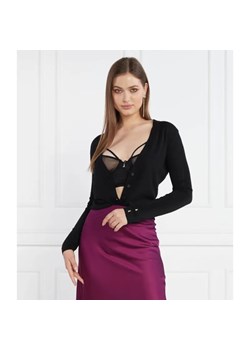 Patrizia Pepe Wełniany kardigan | Regular Fit ze sklepu Gomez Fashion Store w kategorii Swetry damskie - zdjęcie 184331300