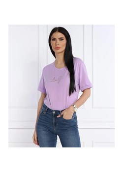 Liu Jo Sport T-shirt | Regular Fit ze sklepu Gomez Fashion Store w kategorii Bluzki damskie - zdjęcie 184331450