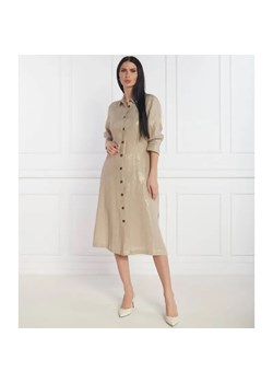 Marella SPORT Lniana sukienka BALIA ze sklepu Gomez Fashion Store w kategorii Sukienki - zdjęcie 184331451