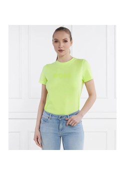 BOSS ORANGE T-shirt C_ELOGO_5 | Regular Fit ze sklepu Gomez Fashion Store w kategorii Bluzki damskie - zdjęcie 184331783