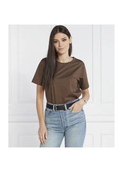 Calvin Klein T-shirt | Regular Fit ze sklepu Gomez Fashion Store w kategorii Bluzki damskie - zdjęcie 184331903