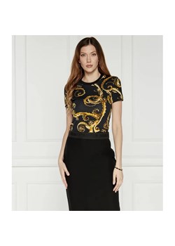 Versace Jeans Couture T-shirt | Slim Fit ze sklepu Gomez Fashion Store w kategorii Bluzki damskie - zdjęcie 184331970