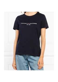 Tommy Hilfiger T-shirt | Regular Fit ze sklepu Gomez Fashion Store w kategorii Bluzki damskie - zdjęcie 184332074