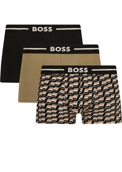 BOSS BLACK Bokserki 3-pack Trunk 3P Bold Design ze sklepu Gomez Fashion Store w kategorii Majtki męskie - zdjęcie 184332143