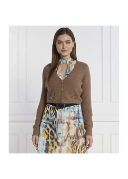 GUESS Kardigan | Regular Fit | z dodatkiem wełny ze sklepu Gomez Fashion Store w kategorii Swetry damskie - zdjęcie 184332213