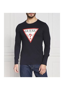 GUESS Longsleeve ORIGINAL LOGO | Slim Fit ze sklepu Gomez Fashion Store w kategorii T-shirty męskie - zdjęcie 184332393