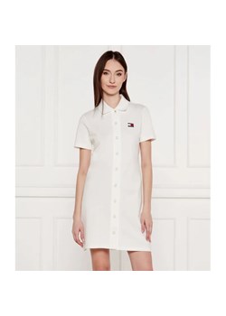 Tommy Jeans Sukienka BADGE | pique ze sklepu Gomez Fashion Store w kategorii Sukienki - zdjęcie 184332494