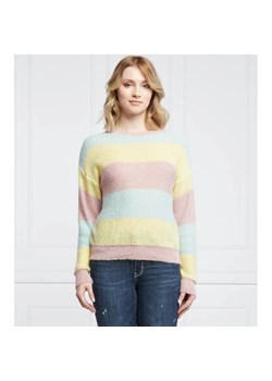 Liu Jo Sweter | Relaxed fit | z dodatkiem wełny ze sklepu Gomez Fashion Store w kategorii Swetry damskie - zdjęcie 184332544