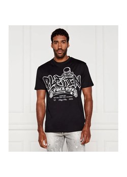 Philipp Plein T-shirt Graffiti | Regular Fit ze sklepu Gomez Fashion Store w kategorii T-shirty męskie - zdjęcie 184332611