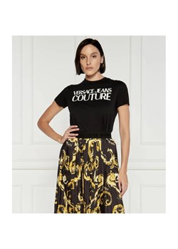 Versace Jeans Couture T-shirt | Slim Fit ze sklepu Gomez Fashion Store w kategorii Bluzki damskie - zdjęcie 184332680