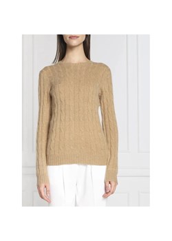 POLO RALPH LAUREN Kaszmirowy sweter | Regular Fit ze sklepu Gomez Fashion Store w kategorii Swetry damskie - zdjęcie 184332810