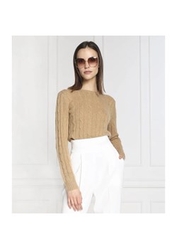 POLO RALPH LAUREN Kaszmirowy sweter | Regular Fit ze sklepu Gomez Fashion Store w kategorii Swetry damskie - zdjęcie 184332811