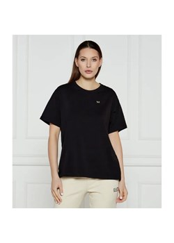 EA7 T-shirt | Regular Fit ze sklepu Gomez Fashion Store w kategorii Bluzki damskie - zdjęcie 184332920