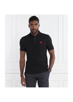 HUGO Polo Dereso232 | Slim Fit | pique ze sklepu Gomez Fashion Store w kategorii T-shirty męskie - zdjęcie 184333004