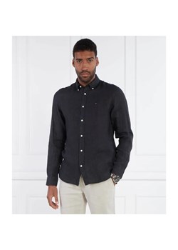 Tommy Hilfiger Lniana koszula PIGMENT DYED | Regular Fit ze sklepu Gomez Fashion Store w kategorii Koszule męskie - zdjęcie 184333260