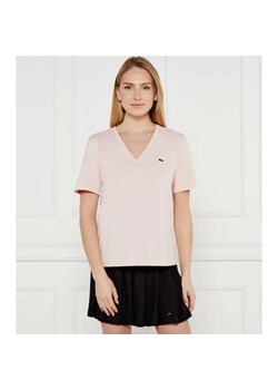 Lacoste T-shirt | Regular Fit ze sklepu Gomez Fashion Store w kategorii Bluzki damskie - zdjęcie 184333304
