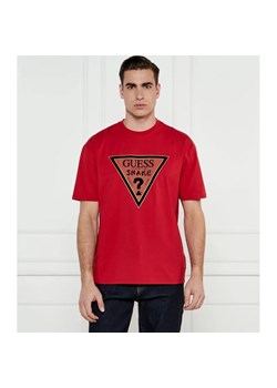 GUESS T-shirt SNAKE | Oversize fit ze sklepu Gomez Fashion Store w kategorii T-shirty męskie - zdjęcie 184333463