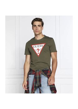 GUESS T-shirt | Slim Fit ze sklepu Gomez Fashion Store w kategorii T-shirty męskie - zdjęcie 184333641