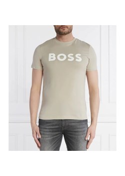 BOSS ORANGE T-shirt Thinking | Regular Fit ze sklepu Gomez Fashion Store w kategorii T-shirty męskie - zdjęcie 184333780