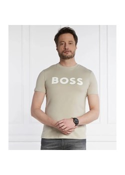 BOSS ORANGE T-shirt Thinking | Regular Fit ze sklepu Gomez Fashion Store w kategorii T-shirty męskie - zdjęcie 184333781