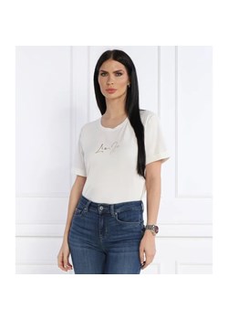Liu Jo Sport T-shirt | Regular Fit ze sklepu Gomez Fashion Store w kategorii Bluzki damskie - zdjęcie 184333890