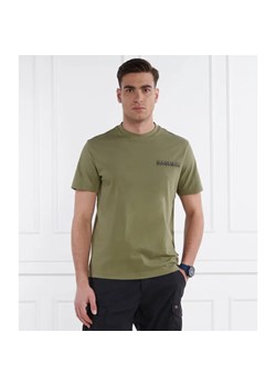 Napapijri T-shirt S-TAHI BLACK | Regular Fit ze sklepu Gomez Fashion Store w kategorii T-shirty męskie - zdjęcie 184333892