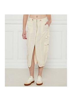 GUESS Spódnica CASEY CARGO | z dodatkiem lnu ze sklepu Gomez Fashion Store w kategorii Spódnice - zdjęcie 184334021