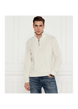 GUESS Sweter DIAMOND CABLE | Regular Fit | z dodatkiem wełny ze sklepu Gomez Fashion Store w kategorii Swetry męskie - zdjęcie 184334052