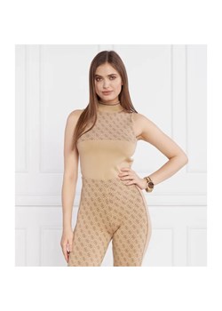 GUESS Top SL RN LISE 4G SWTR | Slim Fit ze sklepu Gomez Fashion Store w kategorii Bluzki damskie - zdjęcie 184334202