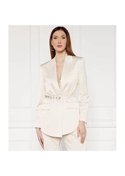 Pinko Satynowa marynarka GOLDENEYE GIACCA | Skinny fit ze sklepu Gomez Fashion Store w kategorii Marynarki damskie - zdjęcie 184334221