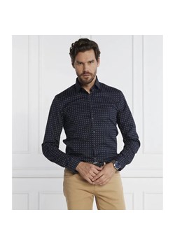 Calvin Klein Koszula POPLIN STRETCH PRINT SLIM SHIRT | Slim Fit ze sklepu Gomez Fashion Store w kategorii Koszule męskie - zdjęcie 184334322