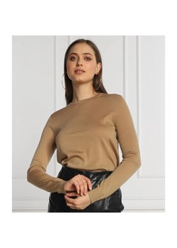 Calvin Klein Wełniany sweter | Slim Fit ze sklepu Gomez Fashion Store w kategorii Swetry damskie - zdjęcie 184334541