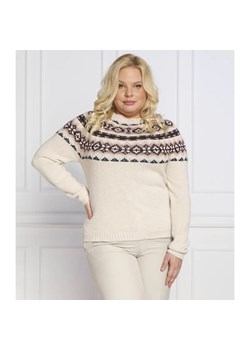 Persona by Marina Rinaldi Sweter ARCANO Plus size | Regular Fit | z dodatkiem wełny ze sklepu Gomez Fashion Store w kategorii Swetry damskie - zdjęcie 184334703