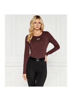EA7 Bluzka | Regular Fit ze sklepu Gomez Fashion Store w kategorii Bluzki damskie - zdjęcie 184334764