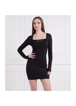 Tommy Jeans Sukienka TJW SERIF LINEAR LS BODYCON ze sklepu Gomez Fashion Store w kategorii Sukienki - zdjęcie 184334990