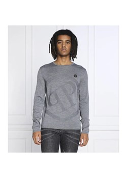 Philipp Plein Wełniany sweter | Slim Fit ze sklepu Gomez Fashion Store w kategorii Swetry męskie - zdjęcie 184335022