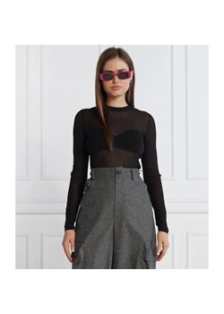 Patrizia Pepe Bluzka | Slim Fit ze sklepu Gomez Fashion Store w kategorii Bluzki damskie - zdjęcie 184335111