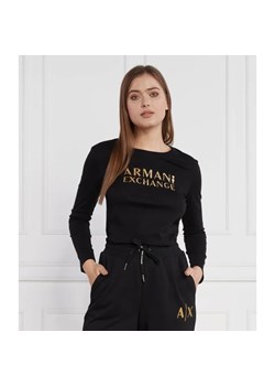 Armani Exchange Bluzka | Regular Fit ze sklepu Gomez Fashion Store w kategorii Bluzki damskie - zdjęcie 184335173