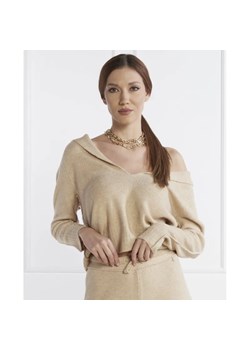 Patrizia Pepe Sweter | Regular Fit | z dodatkiem wełny ze sklepu Gomez Fashion Store w kategorii Swetry damskie - zdjęcie 184335204
