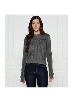 Guess Jeans Sweter | Regular Fit | z dodatkiem wełny ze sklepu Gomez Fashion Store w kategorii Swetry damskie - zdjęcie 184335241