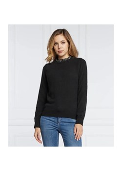 Liu Jo Sweter | Slim Fit | z dodatkiem wełny ze sklepu Gomez Fashion Store w kategorii Swetry damskie - zdjęcie 184335290