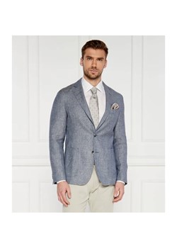 BOSS BLACK Wełniana marynarka C-Hanry | Slim Fit | z dodatkiem lnu ze sklepu Gomez Fashion Store w kategorii Marynarki męskie - zdjęcie 184335524