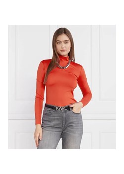 Karl Lagerfeld Golf stretch lslv | Regular Fit ze sklepu Gomez Fashion Store w kategorii Bluzki damskie - zdjęcie 184335532