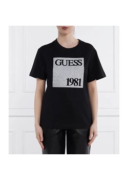 GUESS T-shirt BEADS | Regular Fit ze sklepu Gomez Fashion Store w kategorii Bluzki damskie - zdjęcie 184335574