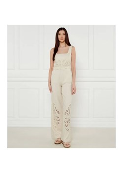 TWINSET Lniany kombinezon | Regular Fit ze sklepu Gomez Fashion Store w kategorii Kombinezony damskie - zdjęcie 184335602