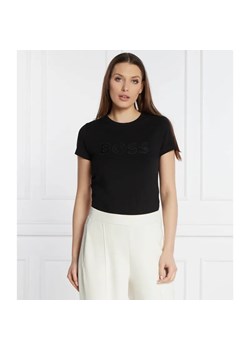 BOSS BLACK T-shirt Eventsa4 | Regular Fit ze sklepu Gomez Fashion Store w kategorii Bluzki damskie - zdjęcie 184335622