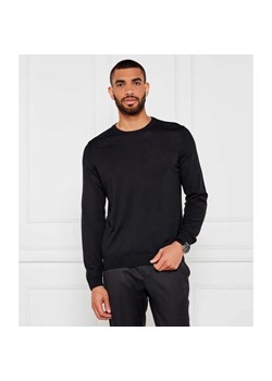 BOSS BLACK Wełniany sweter Leno-P | Slim Fit ze sklepu Gomez Fashion Store w kategorii Swetry męskie - zdjęcie 184335663