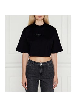 Pinko T-shirt | Cropped Fit ze sklepu Gomez Fashion Store w kategorii Bluzki damskie - zdjęcie 184335720
