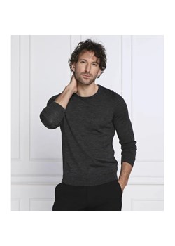 BOSS BLACK Wełniany sweter Leno-P | Slim Fit ze sklepu Gomez Fashion Store w kategorii Swetry męskie - zdjęcie 184335833