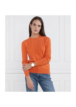 POLO RALPH LAUREN Wełniany sweter JULIANNA | Slim Fit | z dodatkiem kaszmiru ze sklepu Gomez Fashion Store w kategorii Swetry damskie - zdjęcie 184335913